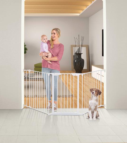 Imagem de Baby Gate Little Chicks Waverely 79 extra largo com porta