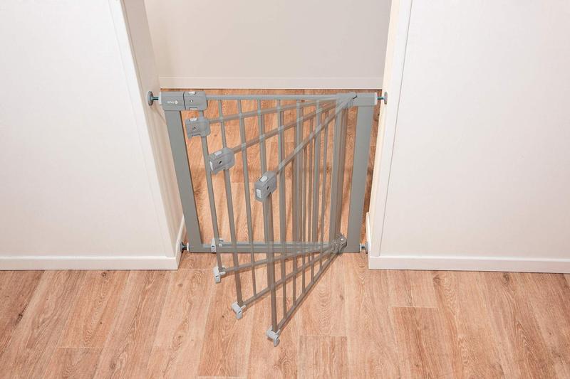 Imagem de Baby Gate Safety 1st Easy Install Auto-Close 29-38 cm, cinza