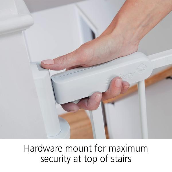 Imagem de Baby Gate Safety 1st, pronto para instalar em qualquer lugar, branco