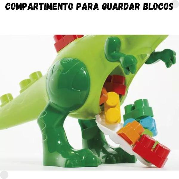 Imagem de Baby Land Dino Jurássico com 30 Blocos 8001 - Cardoso Toys