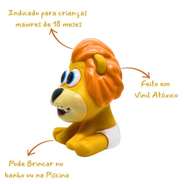 Imagem de Baby Land Fofilhotes  Cardoso Toys  Brinquedo De Banho Para Bebês +18 Meses