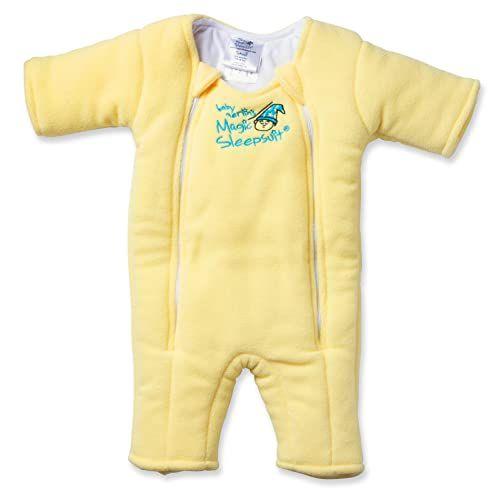 Imagem de Baby Merlin's Magic Sleepsuit - Microfleece Baby Transition Swaddle - Baby Sleep Suit - Amarelo - 3-6 Meses