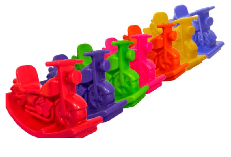 Baby Parquinho Gangorra Moto Cavalinho Infantl Varias Cores Alto brilho - CORES NA VARIAÇÃO - queima de estoque - VALENTINA BRINQUEDOS Imagem de Baby Parquinho Gangorra Moto Cavalinho Infantl Varias Cores Alto brilho - CORES NA VARIAÇÃO - queima de estoque