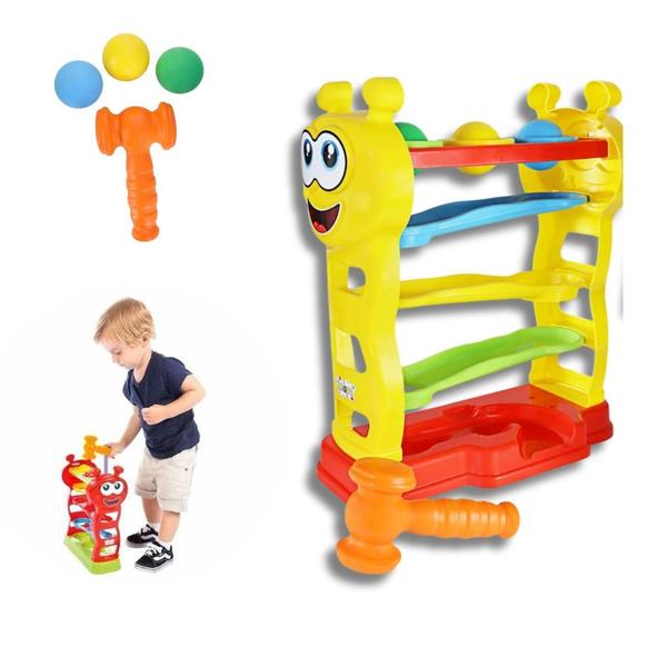 Imagem de Baby Peia Brinquedo de Bater com Martelinho - educativo, infantil