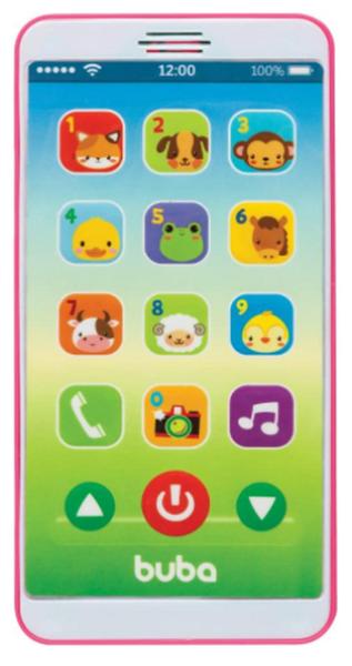 Imagem de Baby Phone Rosa 6842 - Buba