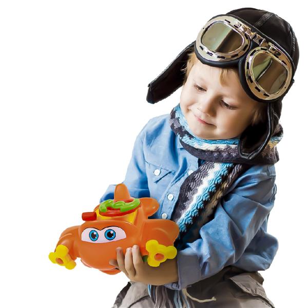 Baby Plane Aviãozinho Crec Crec - Jp Brinquedos - JP Brink Imagem de Baby Plane Aviãozinho Crec Crec - Jp Brinquedos