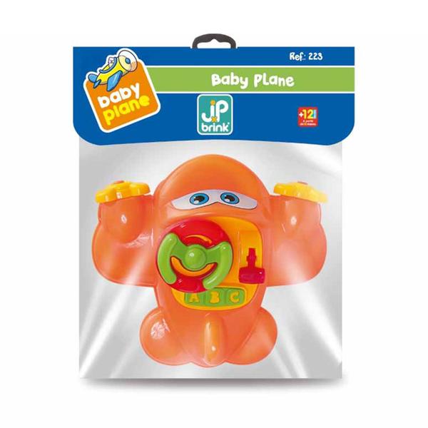 Baby Plane Aviãozinho Crec Crec - Jp Brinquedos - JP Brink Imagem de Baby Plane Aviãozinho Crec Crec - Jp Brinquedos