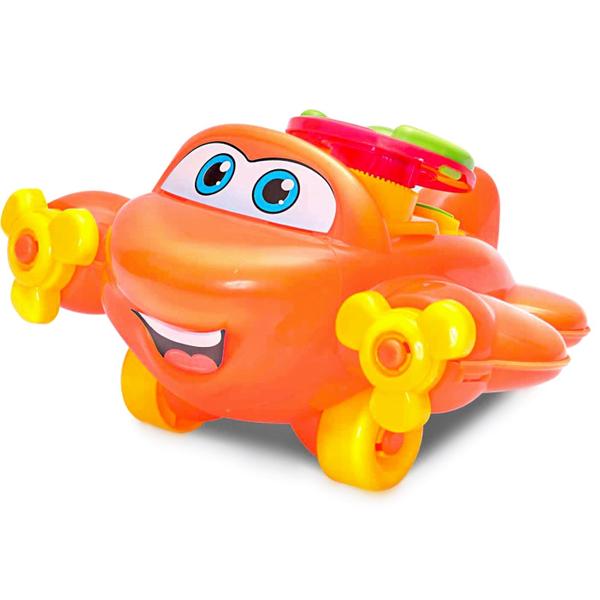 Baby Plane Aviãozinho Crec Crec - Jp Brinquedos - JP Brink Imagem de Baby Plane Aviãozinho Crec Crec - Jp Brinquedos
