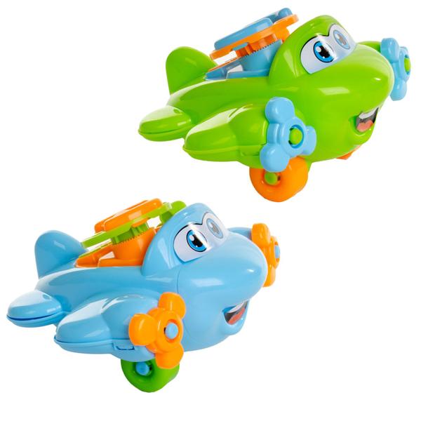 Baby Plane Aviãozinho Crec Crec - Jp Brinquedos - JP Brink Imagem de Baby Plane Aviãozinho Crec Crec - Jp Brinquedos