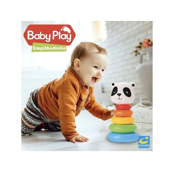 Imagem de Baby Play Empilhadinho Ursinho Educativo - Cometa