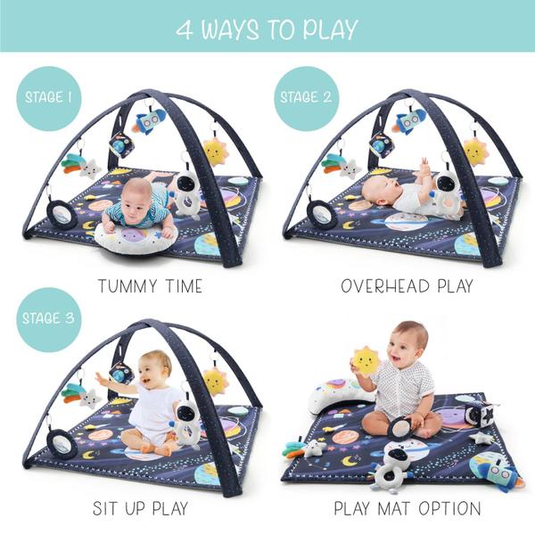 Imagem de Baby Play Gym The Peanutshell 7 em 1 Tummy Time Mat 0-6M