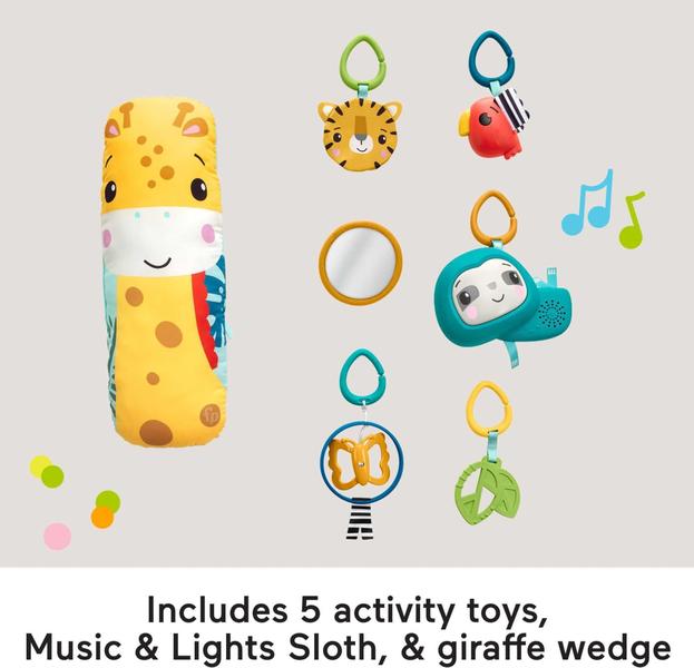 Imagem de Baby Playmat Fisher-Price Rainforest Sensory Gym com música