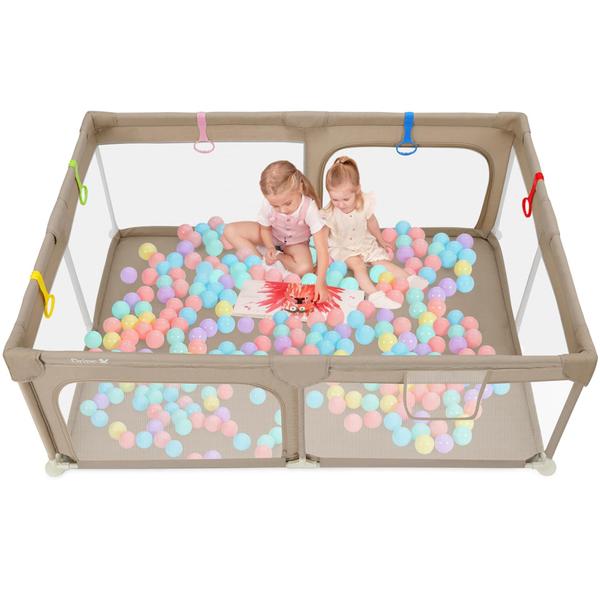 Imagem de Baby Playpen Dripex 71  47 cm, pátio de recreação seguro anti-queda com portões