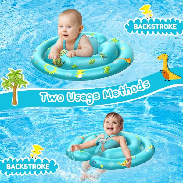 Imagem de Baby Pool Float LAYCOL com proteção solar UV UPF50+