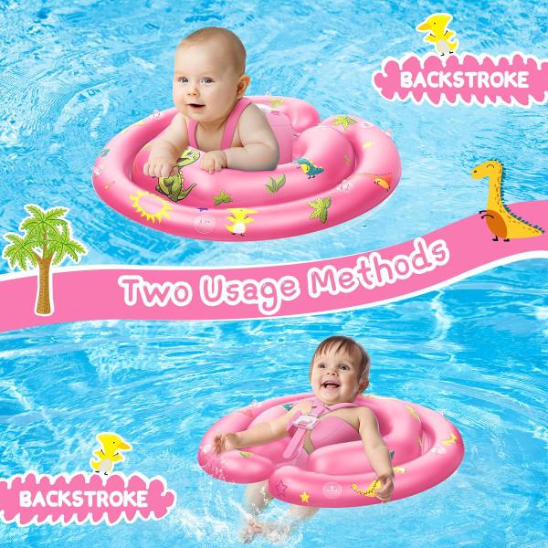 Imagem de Baby Pool Float LAYCOL com proteção solar UV UPF50+