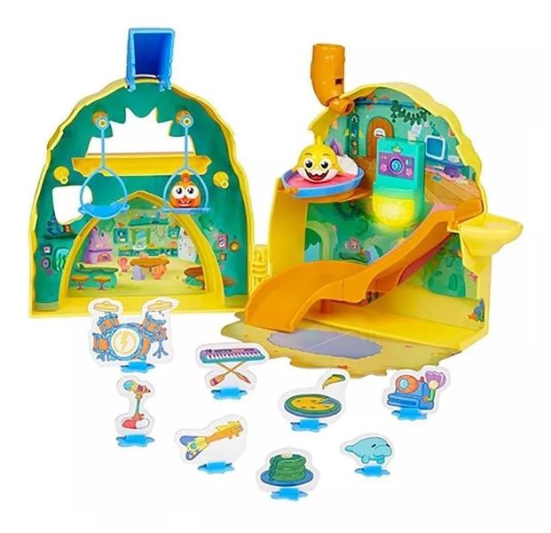 Imagem de Baby Shark Playset Casa Tubarão Com Luz e Som Sunny - 2364