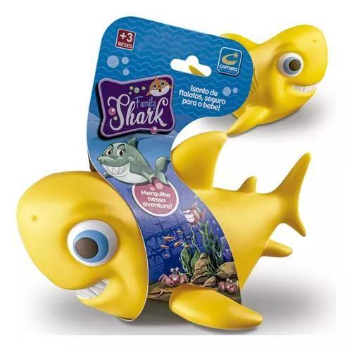 Imagem de Baby Shark Tubarão Bebê Brinquedo Grande Banho Infantil