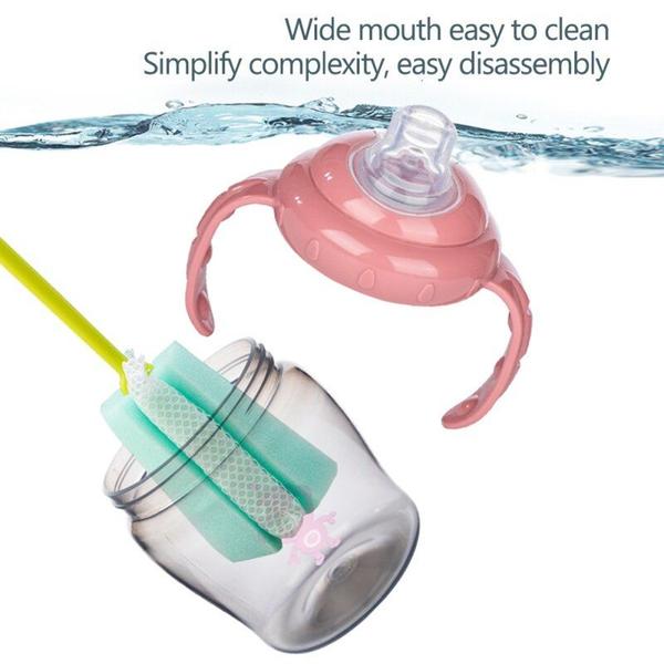 Imagem de Baby Soft Mouth Sippy Cup, mamadeira de segurança à prova de