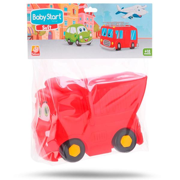 Imagem de Baby Start Soft Caminhão Caçamba Vinil Macio Para Bebês Silmar Brinquedos