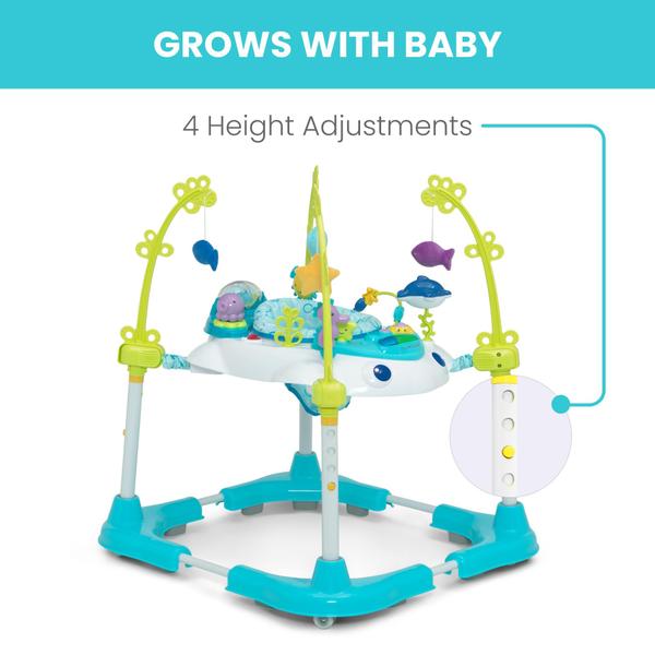 Imagem de Baby Walker Delta Children Delta de luxo Bounceroo Learn2Walk