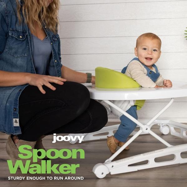 Imagem de Baby Walker Joovy Spoon Greenie com alturas ajustáveis