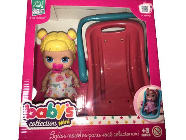 Imagem de Babys Collection Bebe Conforto - Loira - Bebe conforto rosa SUPER TOYS