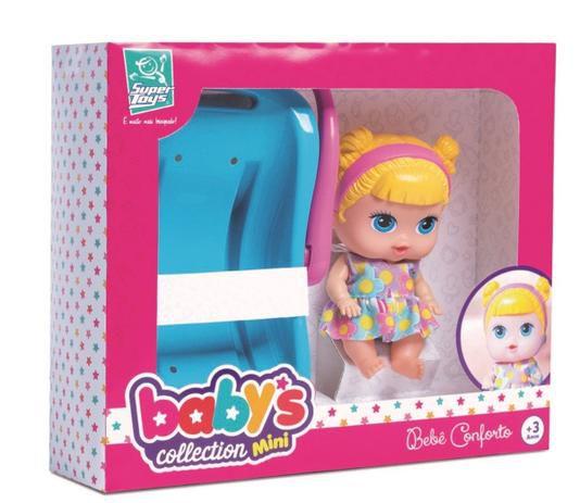 Imagem de Babys Collection Bebe Conforto - Loira - Tiara SUPER TOYS