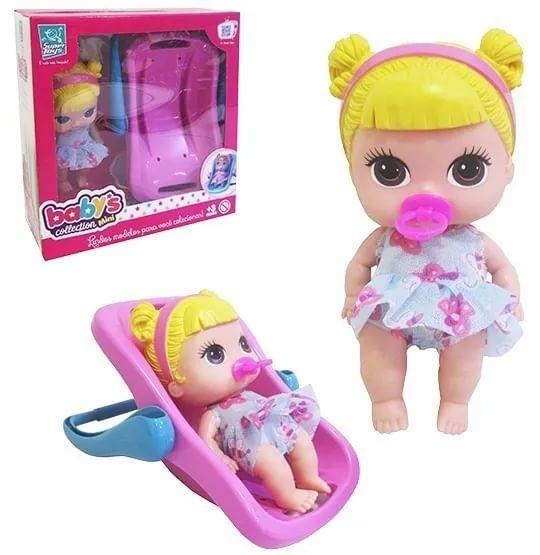 Imagem de Babys Collection Bebe Conforto - Loira - Tiara SUPER TOYS