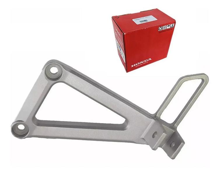 Imagem de Bacalhau Suporte Pedaleira Lado Esquerdo Original Honda Nx400 Falcon De 1998 Ate 2008