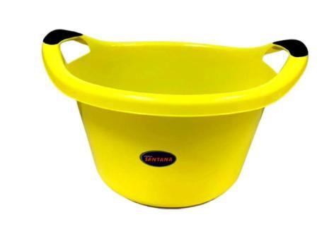 Bacia 14,8 litros neon com pegador santana Imagem de Bacia 14,8 litros neon com pegador santana