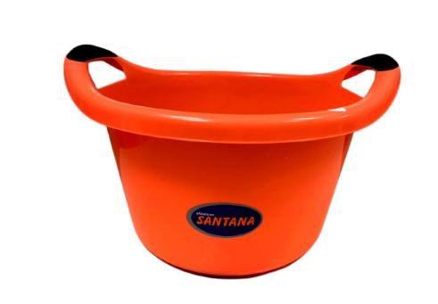 Bacia 14,8 litros neon com pegador santana Imagem de Bacia 14,8 litros neon com pegador santana