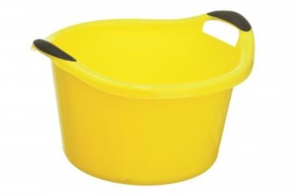 Bacia 14,8l c/ pega neon santana - PLASTICOS SANTANA Imagem de Bacia 14,8l c/ pega neon santana