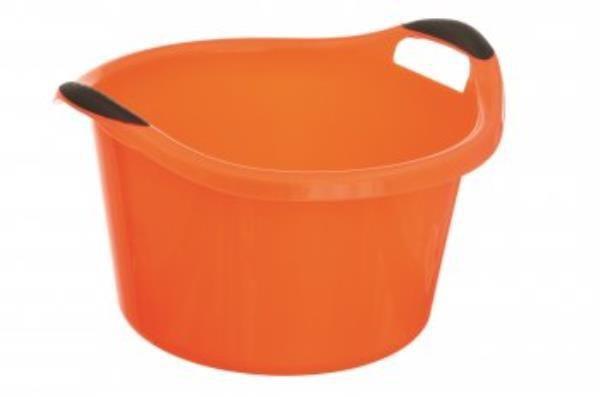 Bacia 14,8l c/ pega neon santana - PLASTICOS SANTANA Imagem de Bacia 14,8l c/ pega neon santana