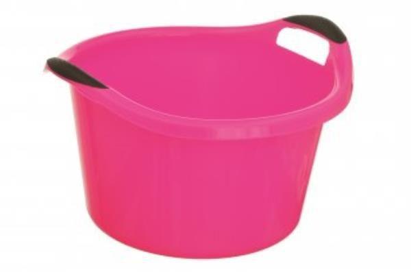 Bacia 14,8l c/ pega neon santana - PLASTICOS SANTANA Imagem de Bacia 14,8l c/ pega neon santana