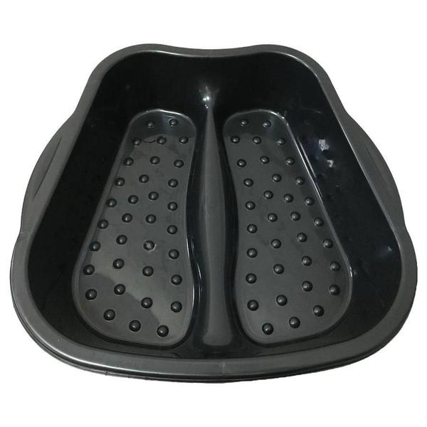 Bacia Anatômica Pedicure Plástico Grande 4L Preta Arqplast Imagem de Bacia Anatômica Pedicure Plástico Grande 4L Preta Arqplast