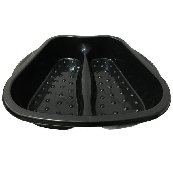 Bacia Anatômica Pedicure Plástico Grande 4L Preta Arqplast Imagem de Bacia Anatômica Pedicure Plástico Grande 4L Preta Arqplast