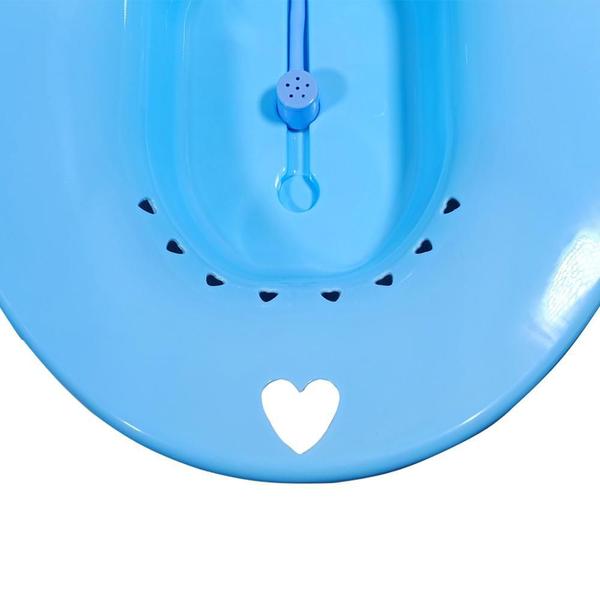 Bacia Banho De Assento E Higiene Íntima Cor ul Longevitech Imagem de Bacia Banho De Assento E Higiene Íntima Cor ul Longevitech