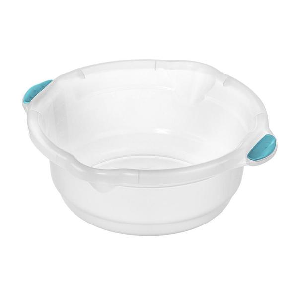 Bacia De Plástico Sanremo 8,6L Cristal Sanremo Imagem de Bacia De Plástico Sanremo 8,6L Cristal Sanremo