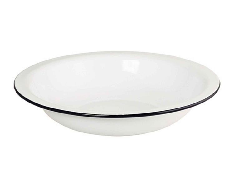 Bacia esmaltado branca 6 L Ewel Imagem de Bacia esmaltado branca 6 L Ewel