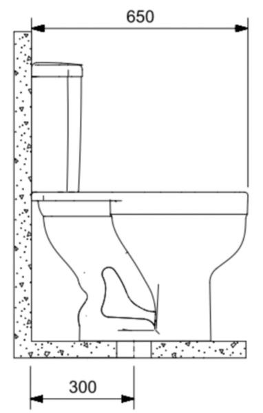 Imagem de Bacia para Caixa Acoplada Acesso Conforto