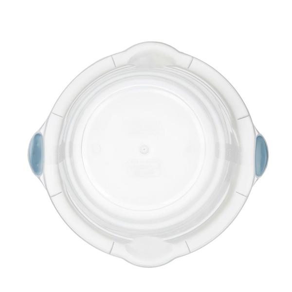 Imagem de Bacia Plástica Transparente 8,6L Hydrus Sanremo