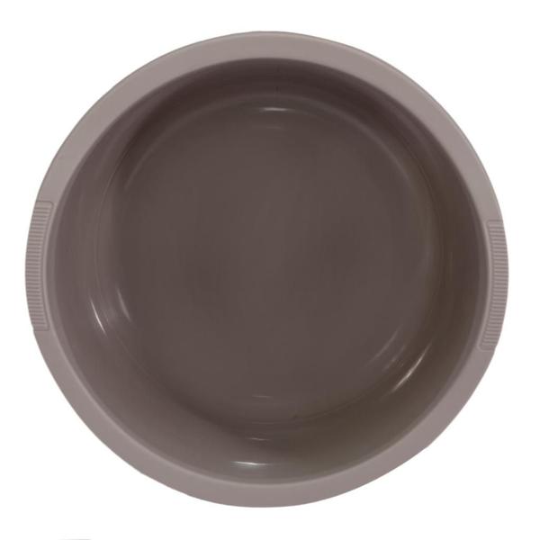 Bacia Redonda Cinza Bowl 15L - Gardenlife Imagem de Bacia Redonda Cinza Bowl 15L