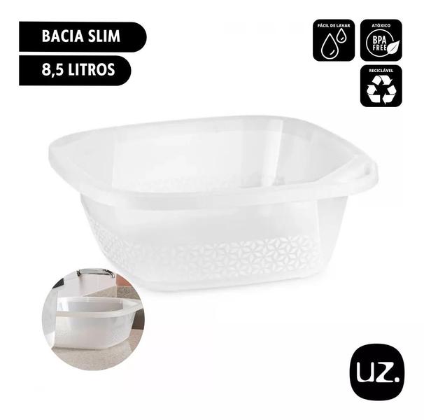 Imagem de Bacias 8,5l de plastico uz multiuso