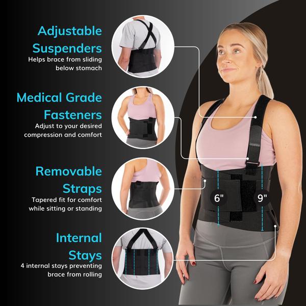 Imagem de Back BraceAbility Work Industrial Lower Pain Belt XL