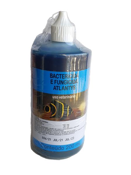 Imagem de Bactericida Atlantys 200ml Trata 6000 L Peixes Aquarios