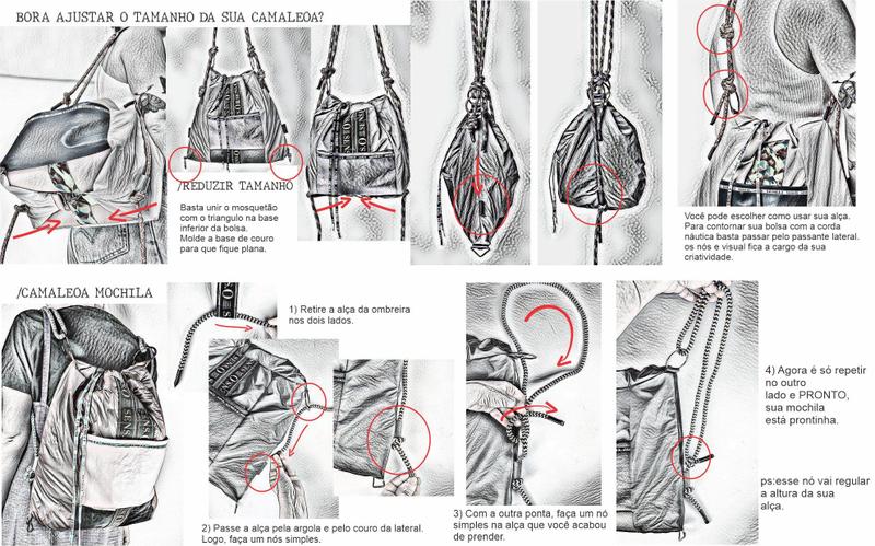 Imagem de Bag Camaleoa Preto e Branco