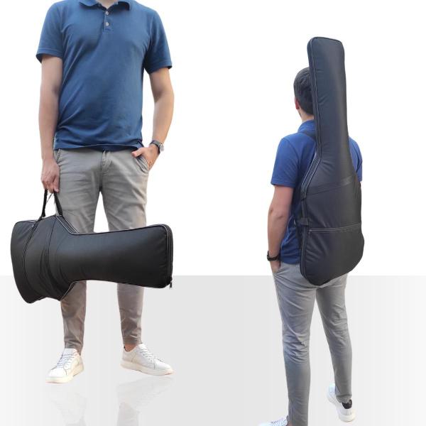 Imagem de Bag Capa Luxo P/ Guitarra Espuma Estofada Impermeavel