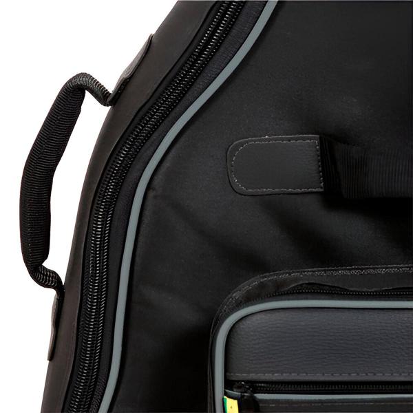 Bag Capa Para Contra Baixo Alcochoada Extra Luxo Thida Profissional Alça Dupla Com Bolsos Imagem de Bag Capa Para Contra Baixo Alcochoada Extra Luxo Thida Profissional Alça Dupla Com Bolsos