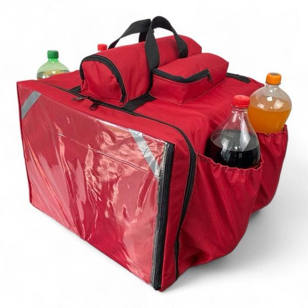 Imagem de Bag com isopor Laminado para entrega delivery 45l