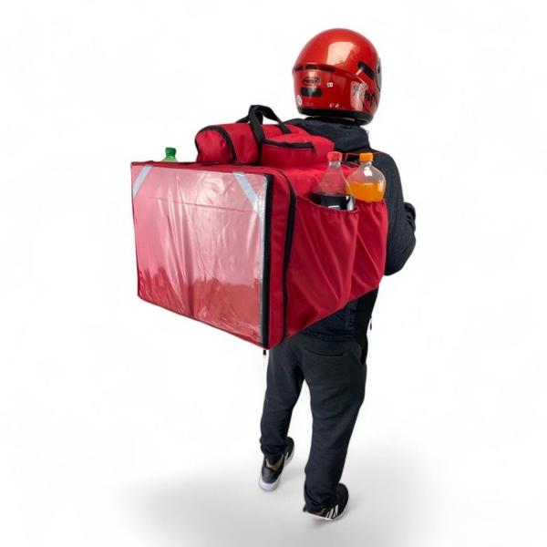 Imagem de Bag com isopor Laminado para entrega delivery 45l